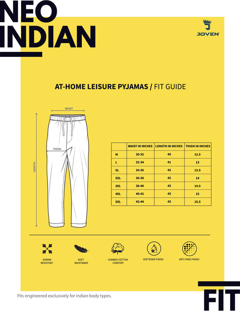 Navy Blue Printed Lounge Pant